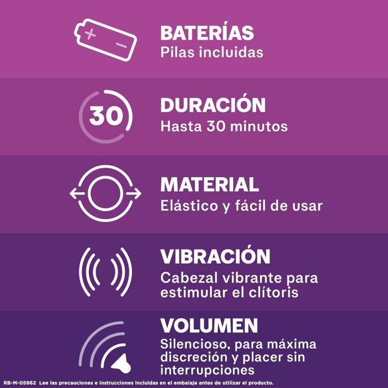 DUREX - ANEL PARA PÉNIS VIBRANTE INTENSO DIABLILLO - Image 2