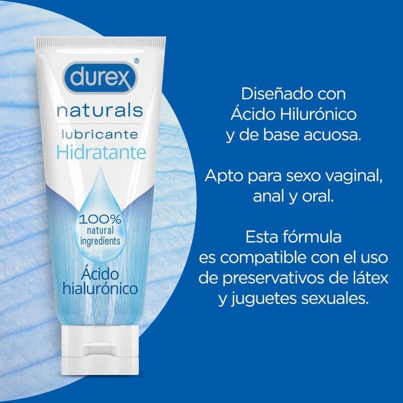 DUREX - NATURALS LUBRICANTE HIDRATANTE 100 ML - Image 3
