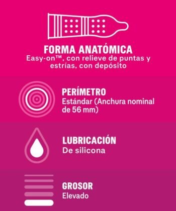 Alternative view of DUREX - PLACADOR DAME 12 UNIDADES