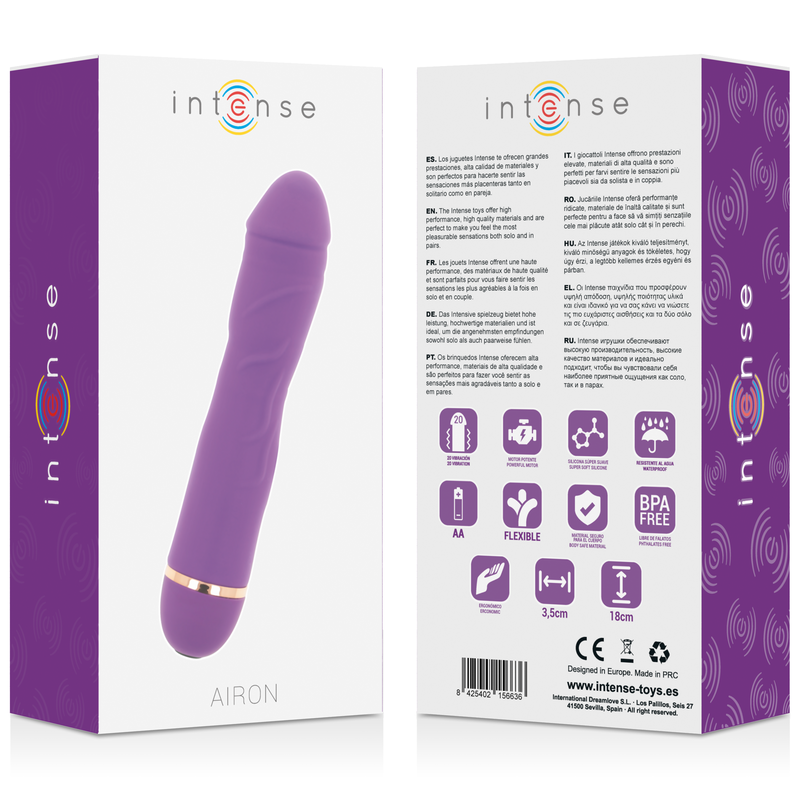 INTENSE - AIRON 20 SPEEDS SILICONE LILA - Image 3