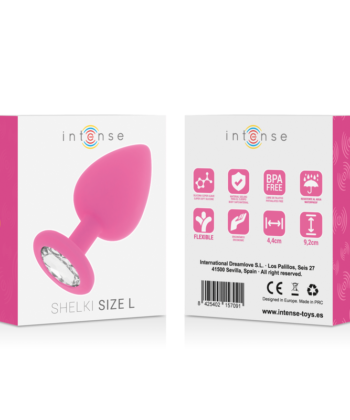 Alternative view of INTENSE - SHELKI L PLUG ANAL FÚCSIA