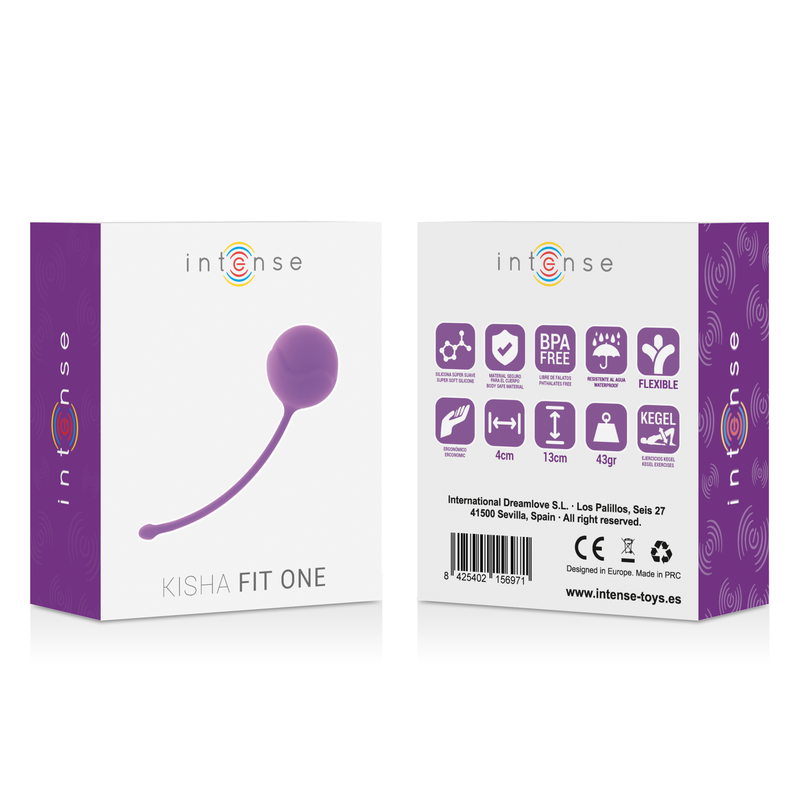 INTENSE - KISHA FIT ONE SILICONE KEGEL LILAC - Image 2
