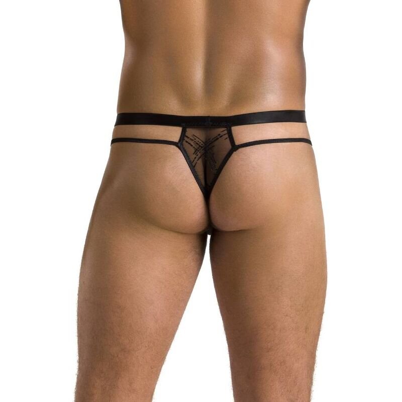 PASSION 029 THONG COLLIN BLACK S/M - Image 2