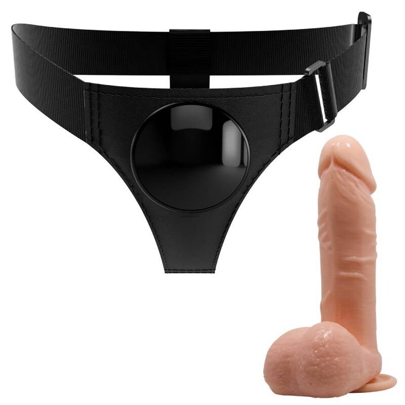 PRETTY LOVE - ARNÊS CUECAS ARNÊS UNIVERSAL COM DILDO TOM 20 CM NATURAL - Image 2