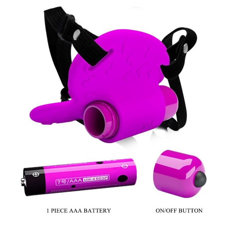 PRETTY LOVE - HEARTBEAT CLITORIS MASSAGER 10 MODOS DE VIBRAÇÃO ROXO - Imagem 3