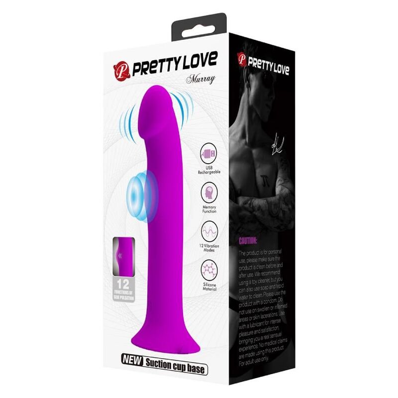 PRETTY LOVE - VIBRADOR MURRAY E ESTIMULADOR G-POINT ROXO - Image 3