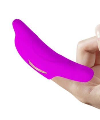 PRETTY LOVE - ESTIMULADOR DE DEDO ROXO DELPHINI PODEROSO