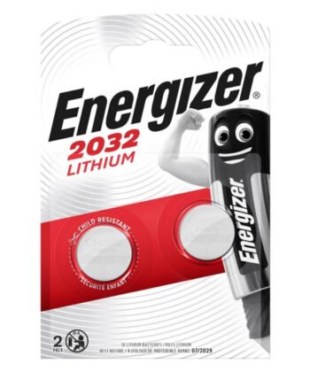 ENERGIZER - BATERIA BOTO DE LÍTIO CR2032 3V 2 UNIDADE