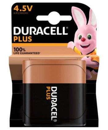 DURACELL - BATERIA ALCALINA PLUS POWER 100 4,5V 3LR12 BLISTER*1