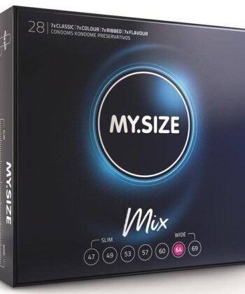 MY SIZE - MIX PRESERVATIVOS 64 MM 28 UNIDADES