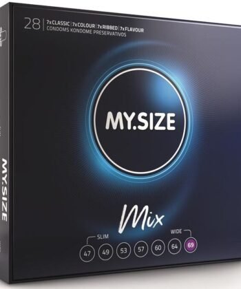 MY SIZE - MIX PRESERVATIVOS 69 MM 28 UNIDADES