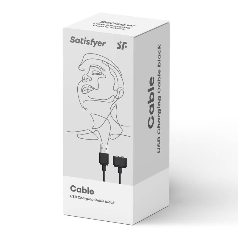 SATISFYER - FIO DE CARREGAMENTO PRETO - Image 2
