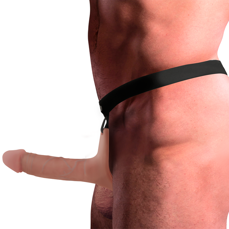 INTENSE - ARNÊS OCO COM DILDO DE SILICONE 16 X 3,5 CM - Imagem 3