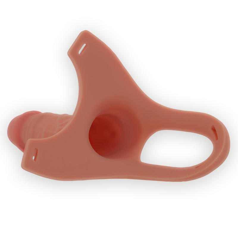 INTENSE - ARNÊS OCO COM DILDO DE SILICONE 16 X 3,5 CM - Imagem 2