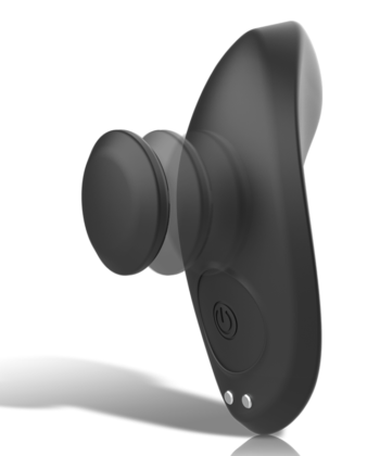 Visão alternativa de BLACK&SILVER - CALA VIBRADORA DE SILICONE RECARREGVEL PRESTON PRETA