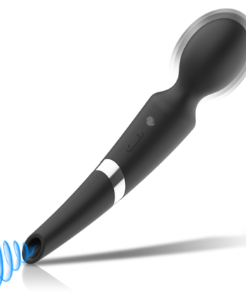Visão alternativa de BLACK&SILVER - BECK WAND E VENTOSA 2 EM 1 SILICONE