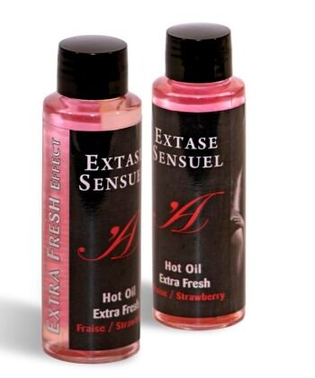 Alternative view of EXTASE SENSUAL - ACEITE MASAJE EFECTO EXTRA FRESH FRESA 100 ML
