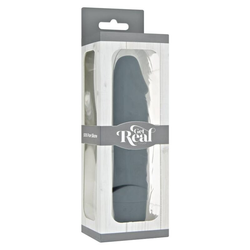 GET REAL - MINI VIBRADOR CLSSICO PRETO - Imagem 2