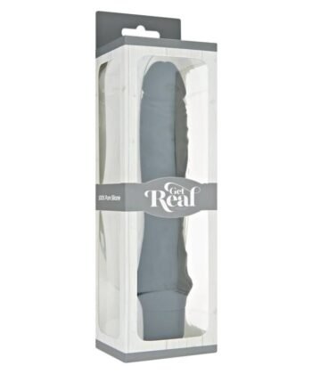 GET REAL - VIBRADOR PRETO GRANDE CLÁSSICO - Imagem 3
