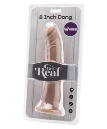Visão alternativa de GET REAL - PELE VIBRANTE DONG 20,5 CM