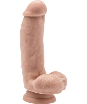GET REAL - DILDO 12 CM COM BOLAS PELE