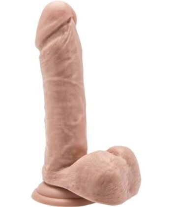 GET REAL - DILDO 18 CM COM BOLAS PELE