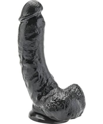 GET REAL - DILDO 20,5 CM COM BOLAS PRETAS