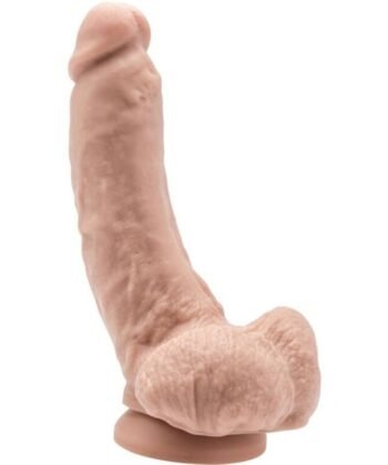 GET REAL - DILDO 20,5 CM COM BOLAS PELE