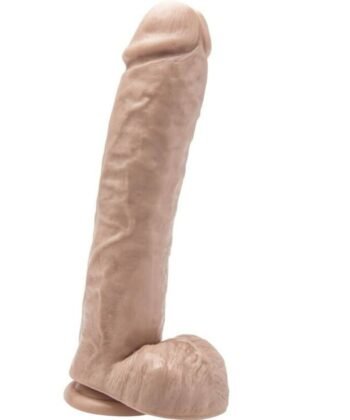 GET REAL - DILDO 28 CM COM BOLAS PELE