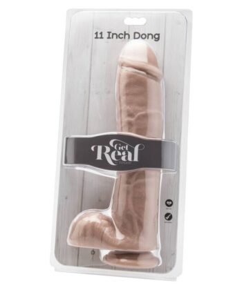 Alternative view of GET REAL - DILDO 28 CM COM BOLAS PELE
