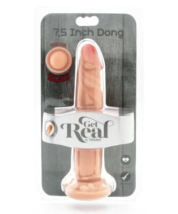 GET REAL - DONG DUAL DENSIDADE PELE 19 CM - Imagem 3