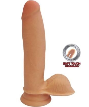 GET REAL - DILDO DE DUAL DENSIDADE PELE DE BOLAS DE 12 CM