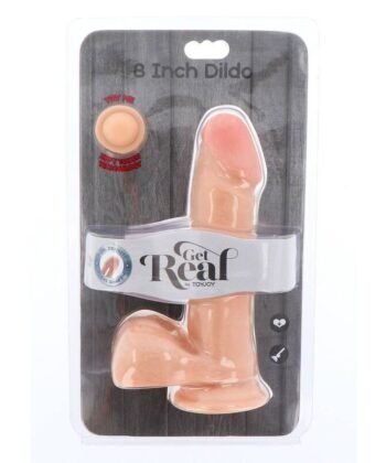 GET REAL - DILDO DE DUAL DENSIDADE PELE DE BOLAS DE 18 CM - Imagem 3