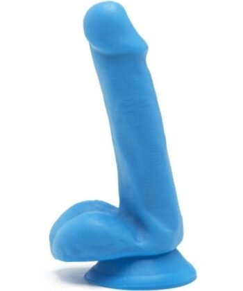 GET REAL - HAPPY DICKS DILDO 12 CM BOLAS AZUIS