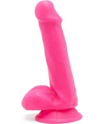 GET REAL - HAPPY DICKS DILDO 12 CM BOLAS ROSA