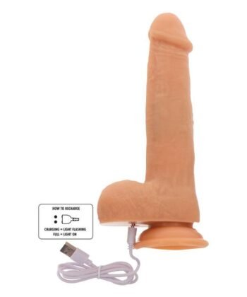 GET REAL - CONTAS ROTATIVAS VIBRANDO PELE DILDO - Image 3