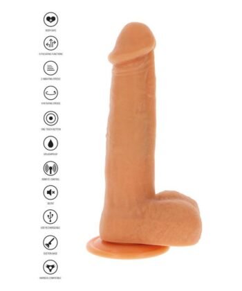 Visão alternativa de GET REAL - CONTAS ROTATIVAS VIBRANDO PELE DILDO
