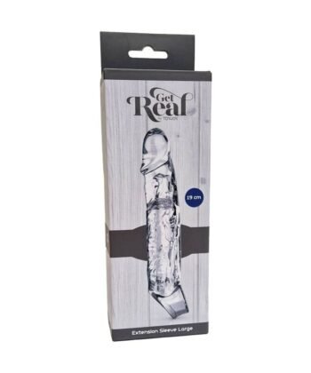 GET REAL - EXTENSO LONGA 19 CM TRANSPARENTE - Imagem 3