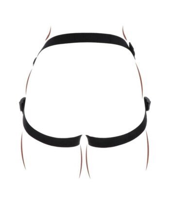 GET REAL - ARNÊS DE PRAZER STRAP-ON PRETO - Imagem 4