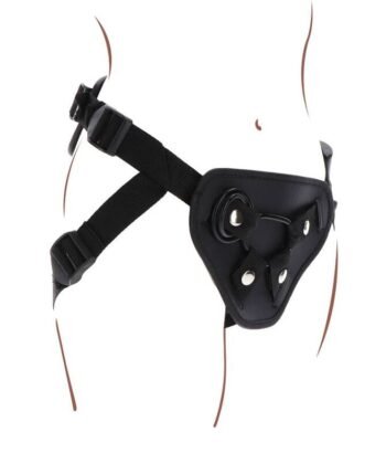 Alternative view of GET REAL - STRAP-ON DELUXE CHICOTE PRETO