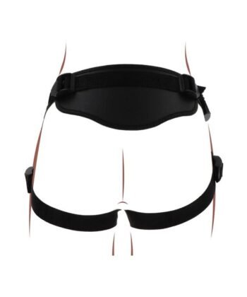 GET REAL - STRAP-ON DELUXE CHICOTE PRETO