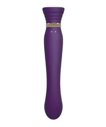 Visão alternativa de ZALO - QUEEN G-SPOT PULS WAVE VIBE ROXO