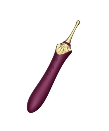 Visão alternativa de ZALO - BESS 2 CLITORAL MASSAGER PURPLE