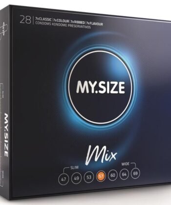 MY SIZE - MIX PRESERVATIVOS 57 MM 28 UNIDADES