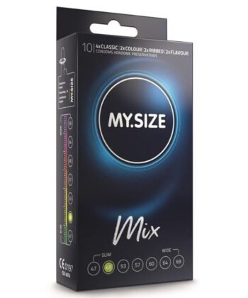 MY SIZE - MIX PRESERVATIVOS 49 MM 10 UNIDADES