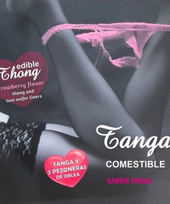 HOTFLOWERS - MENINA WAFER THONG E 2 NIPPLE ALMOFADAS SABOR MORANGO /es/pt/en/fr/it/