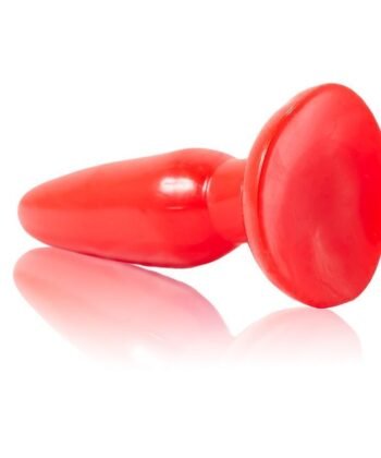 Visão alternativa de BAILE - PLUG ANAL PEQUENO VERMELHO 15 CM