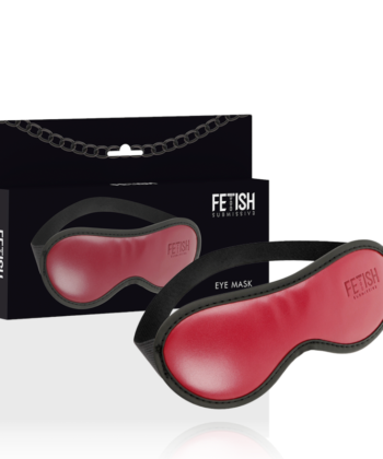 Alternative view of FETISH SUBMISSIVE DARK ROOM - MSCARA DE COURO VEGANO COM FORRO DE NEOPRENE