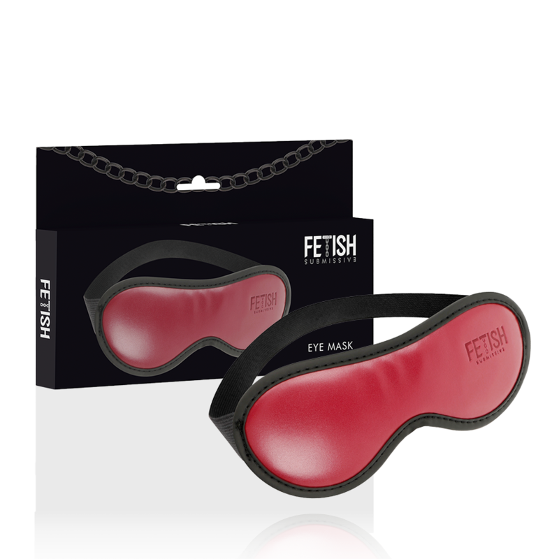 FETISH SUBMISSIVE DARK ROOM - MSCARA DE COURO VEGANO COM FORRO DE NEOPRENE - Image 2