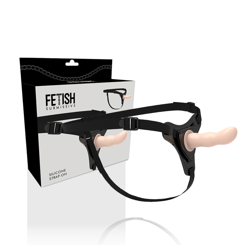 FETISH SUBMISSIVE HARNESS - SILICONE CARNE PONTO G 12,5 CM - Imagem 3